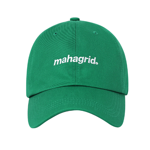 mahagrid (マハグリッド) BASIC LOGO BALL CAP [GREEN]