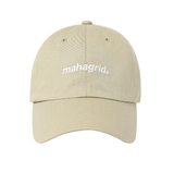 mahagrid (マハグリッド) BASIC LOGO BALL CAP [BEIGE]