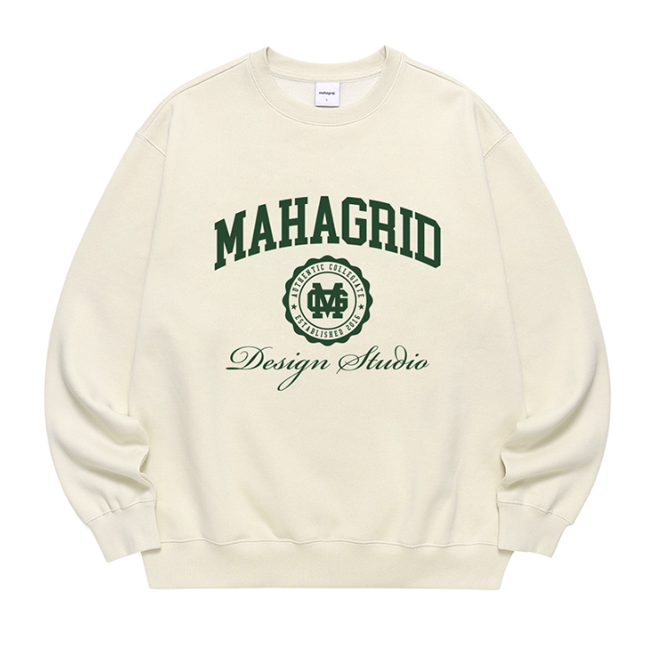 mahagrid (マハグリッド) AUTHENTIC SWEATSHIRT [CREAM]