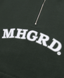 mahagrid (マハグリッド) ARC LOGO HALF ZIP SWEATSHIRT [GREEN]