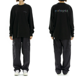 mahagrid (マハグリッド)   RAINBOW REFLECTIVE LOGO LS TEE [BLACK]