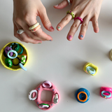 Nff(エヌエフエフ) 	 color pop ring holder_set