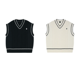 ReinSein（レインセイン）Accentuated Line Ivory Knit Vest