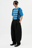 イーエスシースタジオ(ESC STUDIO) suspender balloon pants(black)