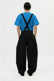 イーエスシースタジオ(ESC STUDIO) suspender balloon pants(black)