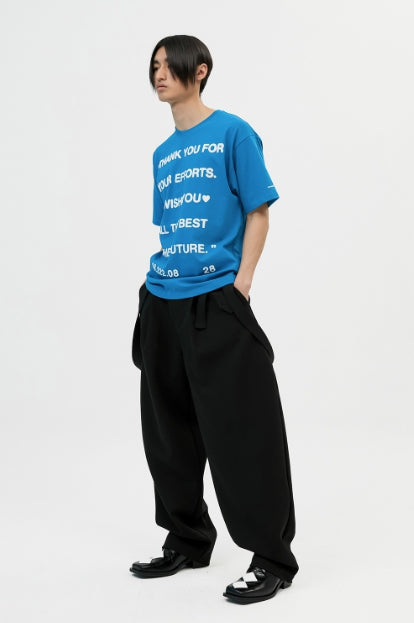 イーエスシースタジオ(ESC STUDIO) suspender balloon pants(black