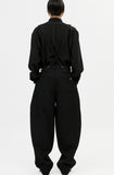 イーエスシースタジオ(ESC STUDIO) suspender balloon pants(black)