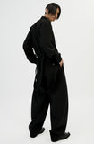 イーエスシースタジオ(ESC STUDIO) suspender balloon pants(black)