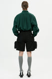 イーエスシースタジオ(ESC STUDIO) multi pocket shorts(black)