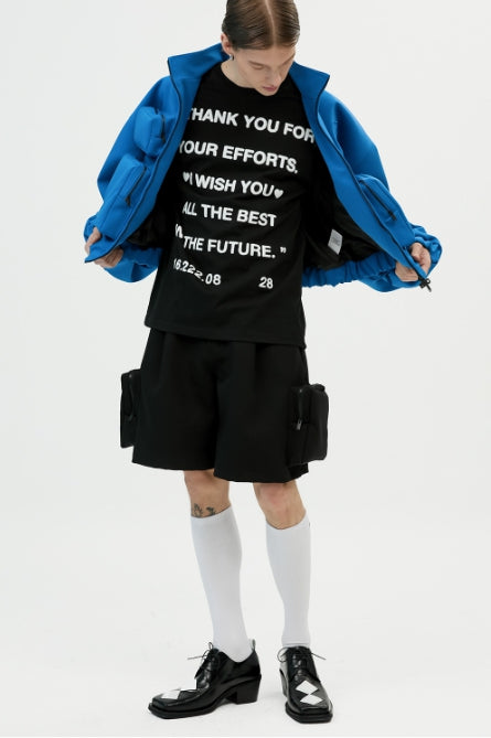 イーエスシースタジオ(ESC STUDIO) ESC knee socks(black/white/grey)