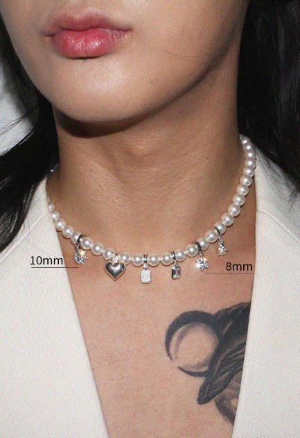 BLACKPURPLE (ブラックパープル) 	  [SILVER925] Luce Circle Pendant 10mm