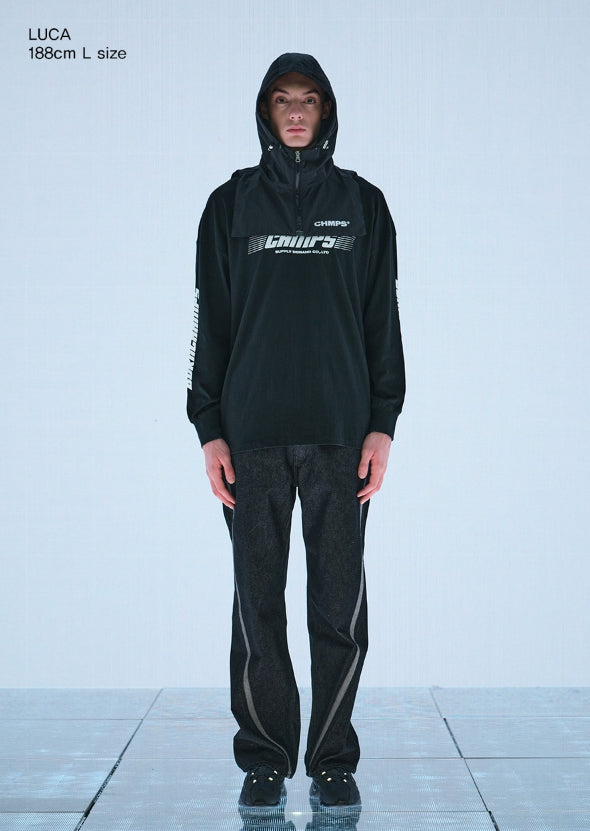 ボーンチャンプス(BORN CHAMPS)   CHMPS ITALIC LONG SLEEVE B22FT03WH