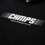 ボーンチャンプス(BORN CHAMPS)   CHMPS ITALIC HOODIE B22FT02BK