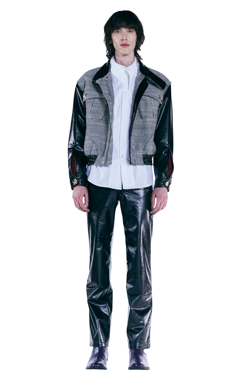 レイブレス(LABELESS) HIDDEN SLEEVE JUMPER