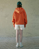 NCOVER（エンカバー）COLLEGE MATE LOGO HOODIE-ORANGE