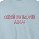 アクメドラビ(acme' de la vie)   FLAMINGO BOBBY HILL - LIGHT BLUE SWEATSHIRT