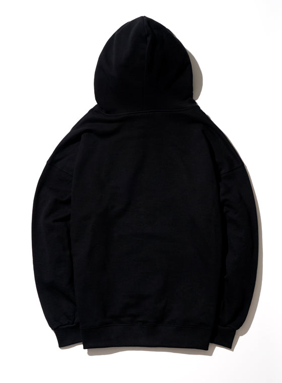 FM91.02 (エフエム91.02)　SAFE CREW HOODY black