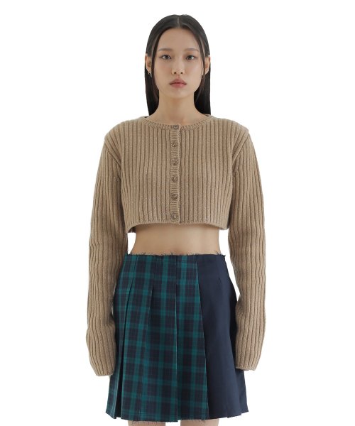 curetty (キュリティー)  C METALLIC KNIT BOLERO_BEIGE