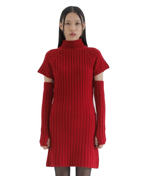 curetty (キュリティー)   C WARMER SET-UP KINT DRESS_RED