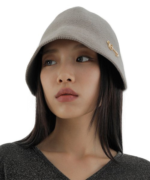 curetty (キュリティー)  C KNIT BUCKET HAT_BEIGE