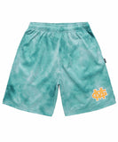 mahagrid (マハグリッド) WATER DYED MESH SHORT [GREEN]