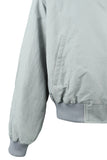 オーワイ(OY) DOUBLE PLEATS BOMBER JACKET-GREY