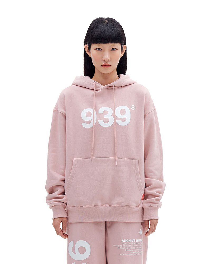 ARCHIVE BOLD (アーカイブボールド)　939 LOGO HOOD (PINK)