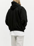 ディープリーク(DPRIQUE)  OVERSIZED HOODIE - BLACK