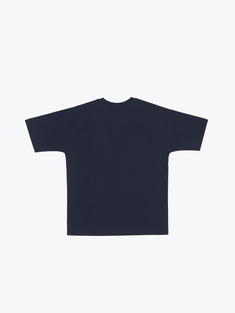 ディープリーク(DPRIQUE) OVERSIZED BASIC T-SHIRT - NAVY