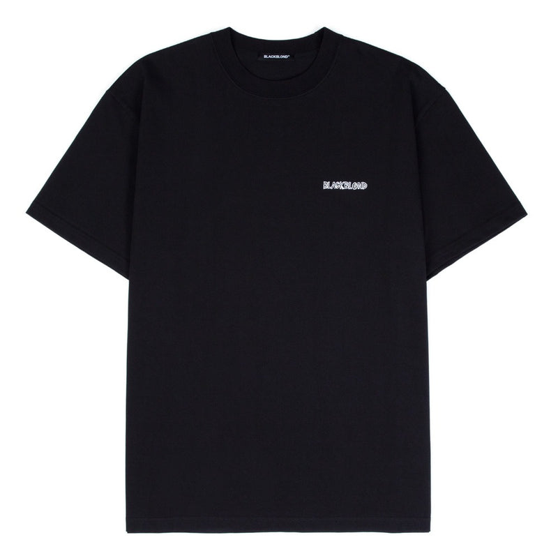 ブラックブロンド(BLACKBLOND) BBD Border Graffiti Logo T-Shirt (Black)