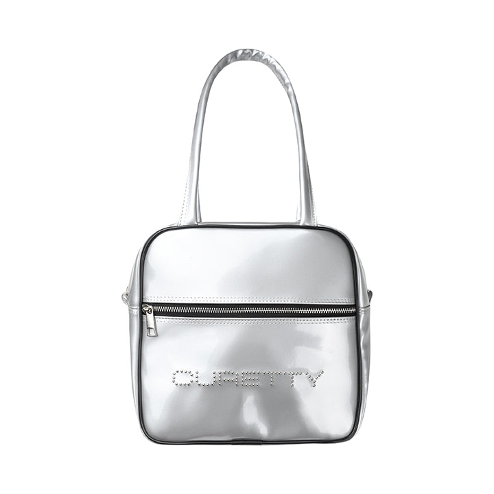 curetty (キュリティー)  C LOGO CONVEX SPORTS BAG_SILVER