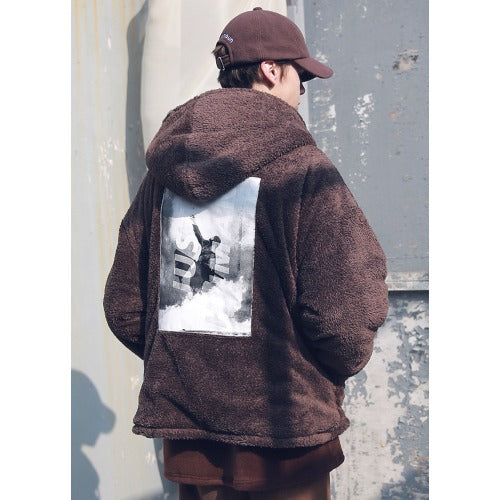 メスノウン(MASSNOUN) DOUBLE SOFT WOOL GASMASK II SHORT JUMPER MFEPD002-BR