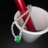Nff(エヌエフエフ) 	 color layer pearl necklace