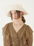 TMO BY 13MONTH（ティーエムオーバイサーティンマンス）CUT OFF BUCKET HAT (IVORY)