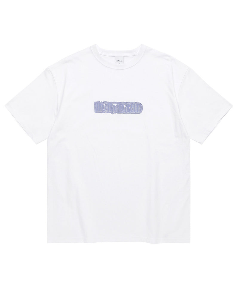 mahagrid (マハグリッド) RAW CUT EDGE TEE [WHITE]