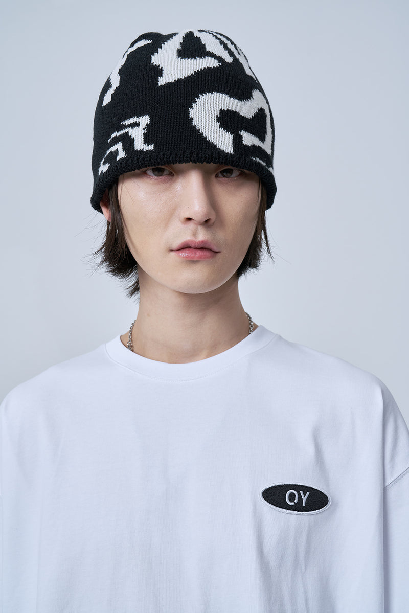 オーワイ(OY) BASIC ROUND LOGO T-WHITE