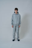 オーワイ(OY) ROUND LOGO HOODIE-GREY