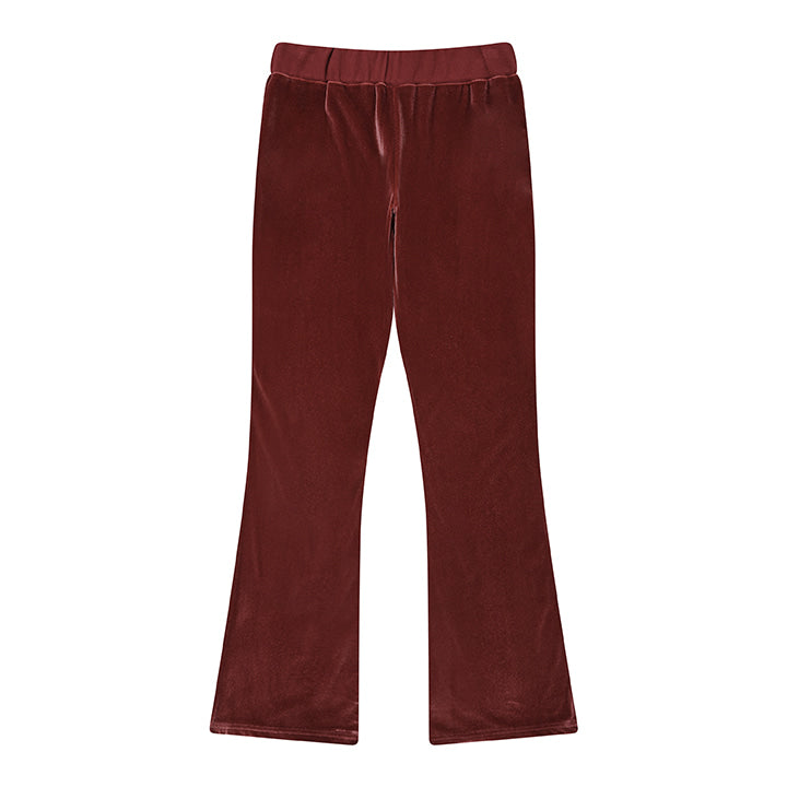 curetty (キュリティー)  C BACK POINT VELVET PANTS_BURGUNDY