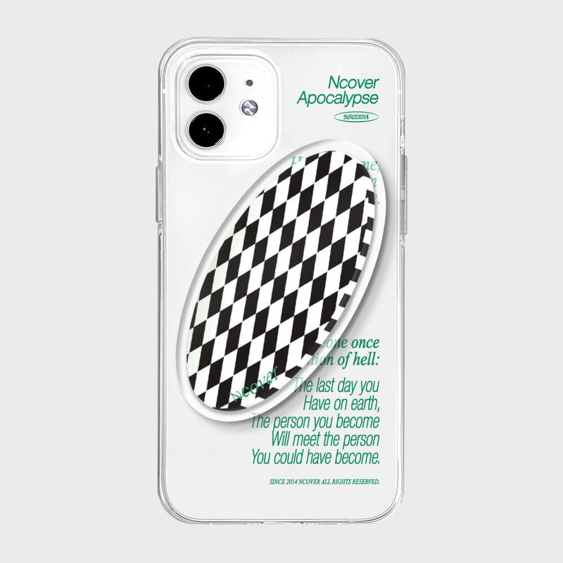 NCOVER（エンカバー）CHECKER TEXT SET-GREEN(JELLY)