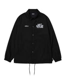 アジョバイアジョ(AJOBYAJO) Slogan Coach Jacket [BLACK]