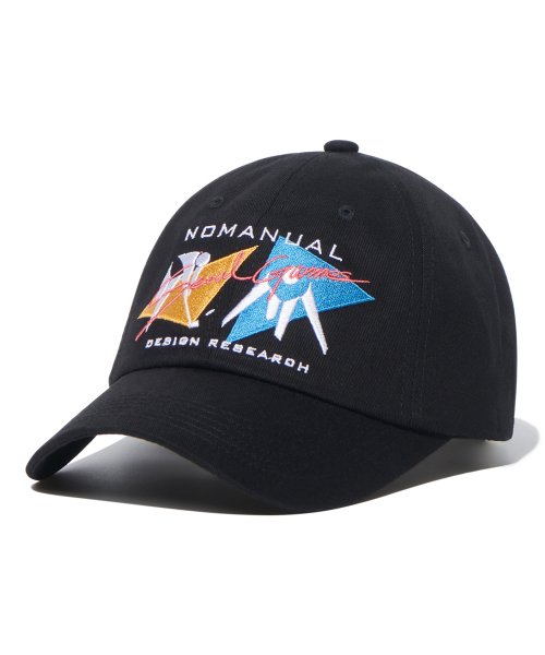 NOMANUAL(ノーマニュアル)    SEOUL GAMES BALLCAP - BLACK
