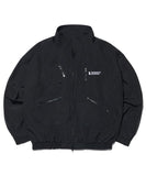 NOMANUAL(ノーマニュアル)    DOUBLE COLLAR JACKET - BLACK