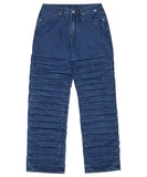 NOMANUAL(ノーマニュアル)    T.W DENIM PANTS - WASHED INDIGO