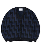 NOMANUAL(ノーマニュアル)    GRD HAIRY CARDIGAN - NAVY