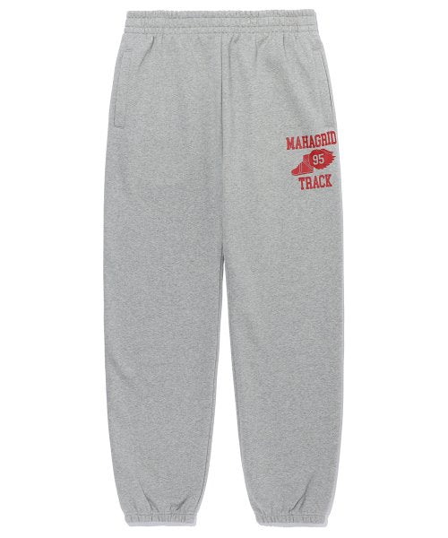 mahagrid (マハグリッド)    ATHLETIC LOGO PANT GREY(MG2CSMPA02A)
