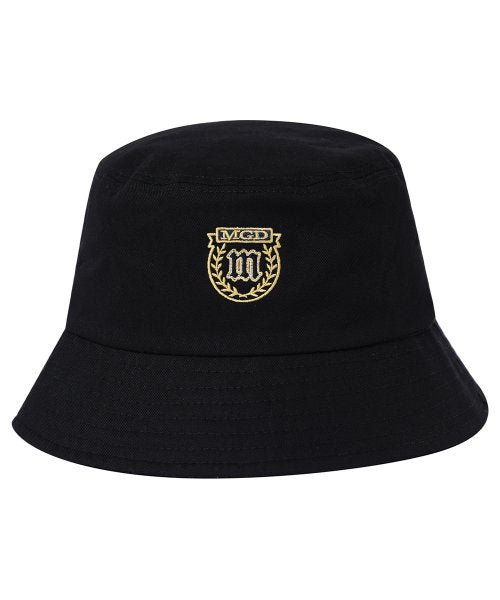 mahagrid (マハグリッド) CREST BUCKET HAT BLACK(MG2CFMAB26A