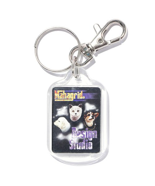 mahagrid (マハグリッド)    FUZZIES KEYRING BLACK(MG2CFMAB82A)