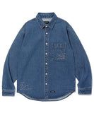 mahagrid (マハグリッド)    WEB DENIM SHIRT JACKET BLUE(MG2CFMD110A)