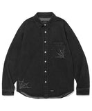 mahagrid (マハグリッド)    WEB DENIM SHIRT JACKET CHARCOAL(MG2CFMD110A)