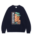 mahagrid (マハグリッド)    PLAY OFFS SWEATSHIRT NAVY(MG2CFMM442A)